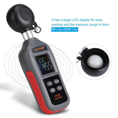 

Greensen High Accuracy Digital Light Meter Luxmeter Lux Luminometer Photometer Luxmeter Photometer Digital Photometer