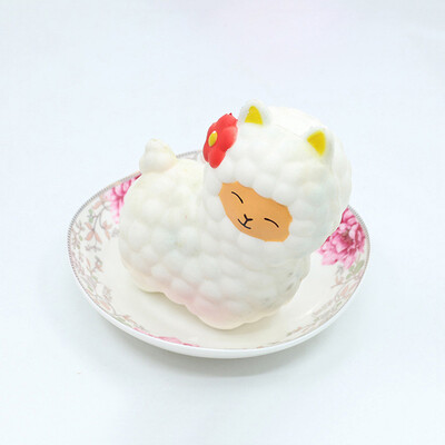 

Jumbo Sheep Cute Alpaca Galaxy Super Slow Rising Scented Fun Animal Toys