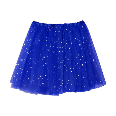 

Roseonmyhand Womens Pleated Gauze Short Skirt Adult Tutu Dancing Skirt