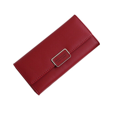 

Lady RFID Blocking Trifold Long Wallet Multicard Slots Faux Leather Clutch Purse