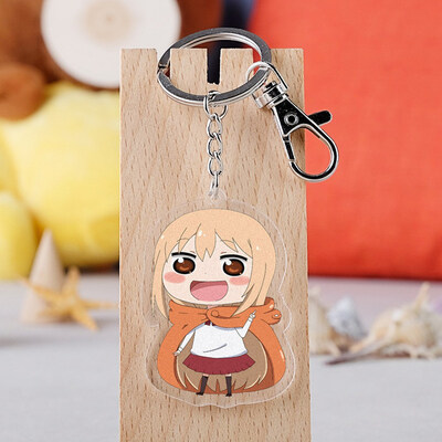 

Cute cartoon Himouto Umaru-chan Acrylic keychains cosplay chaveiros new Keyring Jewelry Accessory