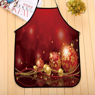 

Tailored Christmas Decoration Waterproof Apron Kitchen Aprons Dinner Party Apron