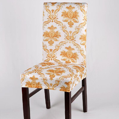 

Stretch Chair Cover Removable Elastic Chair Protector for Hotel Dining Room Office