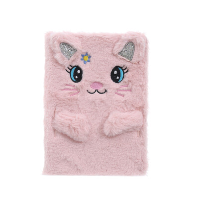 

JPGIF Plush Cartoon Cute Diary Book Notebook Notepad Paper High Quality