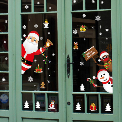 

〖Follure〗2019 Merry Christmas Household Room Wall Sticker Mural Decor Decal Removable