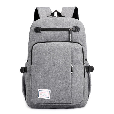 

Backpack mens fashion trend travel backpack casual simple bag men