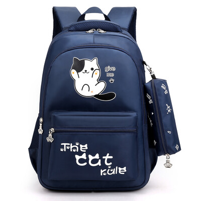 

Mengfanke shoulder bag mens schoolbag middle school students female computer bag travel bag fashion leisure mens backpack large