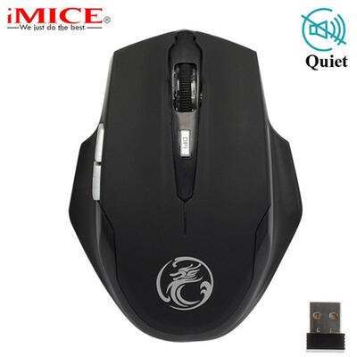 

IMice E-1900 24GHz Wireless Mouse Gaming Ergonomic Mini Silence Buttons USB Computer Mouse For PC Laptop Notebook