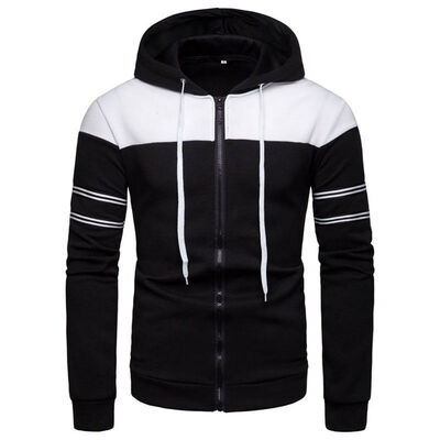 

SUNSIOM New Mens Winter Slim Hoodie Warm Hooded Sweatshirt Coat Jacket Outwear Sweater