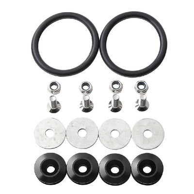 

Multiple PCS Universal Quick Release Fastener Bumper Fender Trunk Hatch Washer Screws Kit Set