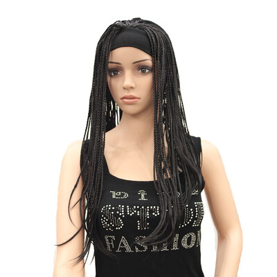

StrongBeauty Long Braided Box Braids Wig Full Coverage Synthetic Wigs COLOUR CHOICES