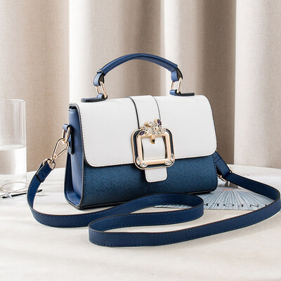 

Ins Super Fire Fairy Little Girl Chao Korean version of GirlsHandbags with Oblique Sliding&Coloured Handbags