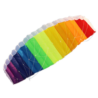 

Dual Line Parafoil Kite with Control Bar Line Power Braid Sailing Kites