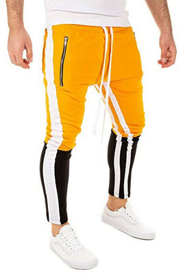 

Men Hip Hop Sport Long Pants Trousers Cargo Workout Joggers Gym Sweatpants