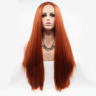 

Dolago straight Hair Lace Front Wigs Free Part Heat Resistant Synthetic wigs for Women