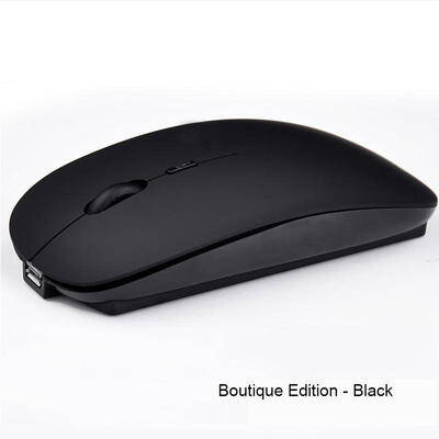 

Factory Direct 2018 New Bluetooth Ultra-thin Wireless Mouse Processing Custom OEM Foreign Trade Single Exit Mouse