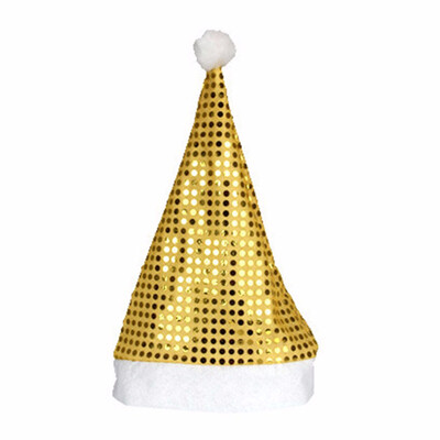 

Tailored New Christmas Holiday Stars Print Xmas Cap For Santa Claus Gifts Nonwoven Cap