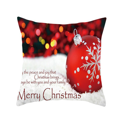 

Tailored Merry Christmas Super Soft Square Throw Pillow Pillow Cover 45x45cm Home Decor