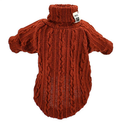 

Knitted Dog Sweater Chihuahua Clothes Winter Knitwear Pet Puppy Jumper Clothes