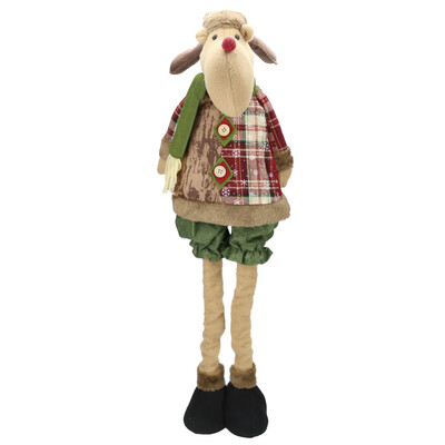 

Tailored Xmas Retractable Standing Doll Merry Christmas Telescopic Kids Favor Party Decor