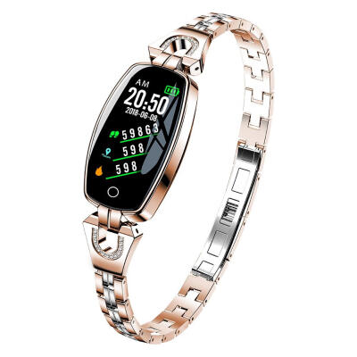 

H8 Women Bluetooth IP67 Waterproof Heart Rate Blood Pressure Smart Bracelet