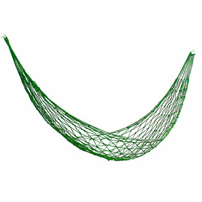 

New Portable 1 Pcs Nylon Hanging Mesh Sleeping Bed Swing Outdoor Garden Camping Hammock 270cm x 80cm