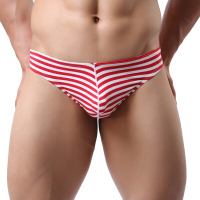 

Tailored Mens New Style Stripe Underwear Soft Breathable Knickers Short Sexy Briefs