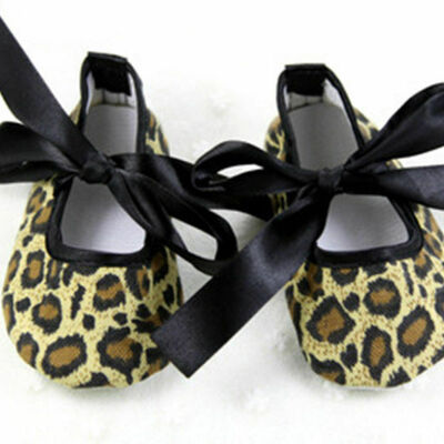 

Newborn Baby Girls Bowknot Dress Shoes Soft Sole Pram Anti-slip Prewalkers