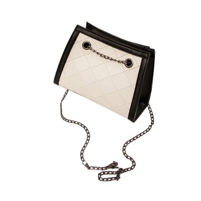 

Tiger Women Handbags Shoulder Bags Print Chain Small Square Bag New Stitching Color Diamond Lattice Crossbody