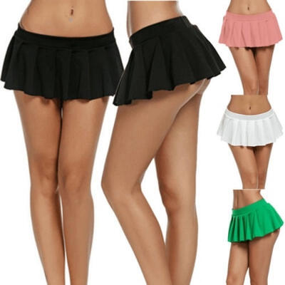 

Fashion New Products Europe&America Hot Sexy Lady Ms Polyamid Mini Skirt Dance Club Fancy Women Frill Short  - XXL