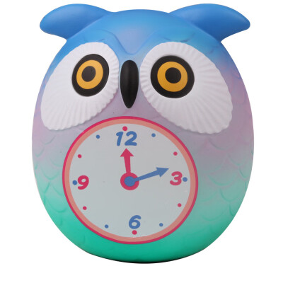 

Tailored Squeeze Cute Owl Clock Slow Rising Cream Scented Decompression Toys