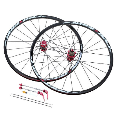 

26 24H Disc Brake Bike Wheel Mountain Bicycle MTB Bike Wheelset Hubs Rim Front Rear