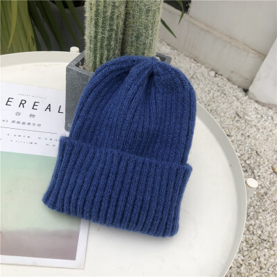 

Hat lady Korean version of wool hat autumn&winter horse hair hat outdoor warm knitted cover student hat wholesale