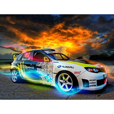 

5D DIY Diamond Painting Sports Car Diamond Embroidery Mosaic Cross Stitch Rhinestones Full Square Scenic Decor Home