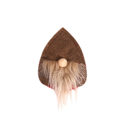 

Hat Design Knife Spoon Fork Bag Christmas Silverware Holder Pockets Candy Cover Party Wedding Holiday Decoration