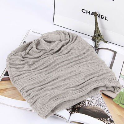

Women Mens Warm Winter Baggy Beanie Knit Crochet Ski Hat Oversized Slouch Cap