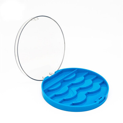 

Gobestart Acrylic Cute Bow False Eyelash Storage Box Makeup Cosmetic Case Organizer