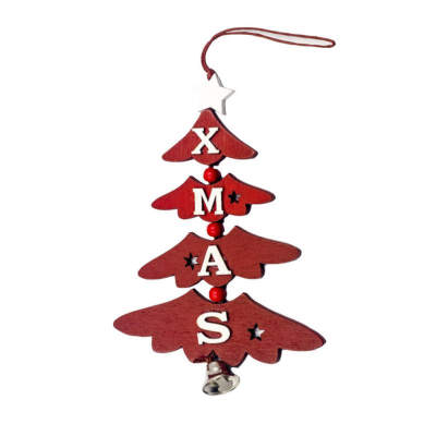 

Christmas Wooden Decoration Pendant Christmas Tree Shape Wooden Pendant Christmas Party Decoration Pendant