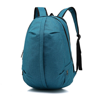 

Tailored Large Capacity Solid Color Waterproof Nylon Casual Backpack School Bag