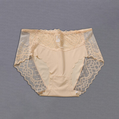 

Womens Lace Panties Sexy Mid Waist Breathable Lingerie Knickers Briefs Bikini