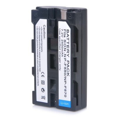 

NP-F550 Camcorder Battery for Sony NP-F330 NP-F530 NP-F570 NP-F730 NP-F750 Hi-8