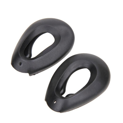 

2pcs Profession Salon Hair Dye Ear Covers Black Earmuffs Prevent from Stain