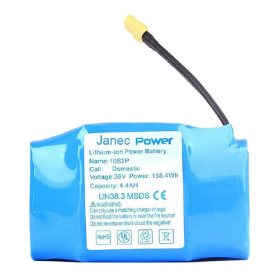 

36V 4400mAh Replacement Rechargeable Batterys for Hoverboards Scooter Ebike