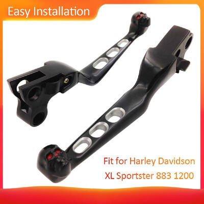 

CNC Aluminum Black Brake Clutch Lever for Harley Davidson  Sportster 883 1200