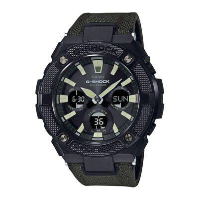 

Casio G-Shock G-STEEL GST-S130BC-1A3 Tough Solar Watch - Military Green