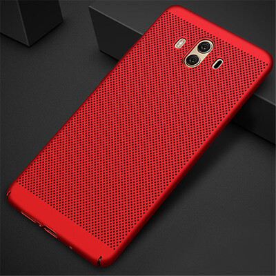 

Goowiiz Phone Case For Huawei Honor PlayV1010 Lite9I9N Full Protection Slim Hard PC Breathable Grid Back Cover