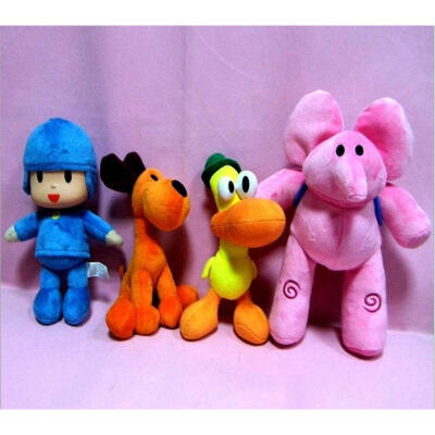 

Pocoyo Elly Pato Loula Plush Character Figures Stuffed Toys Doll Baby Kids Gift