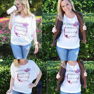 

Fashion Women&39s Batwing Top Dolman Casual T-Shirt Blouse 34 Sleeve