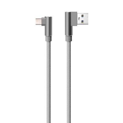 

1 Meter Nylon Braid Type-C  Bending Data Charger Usb Cable