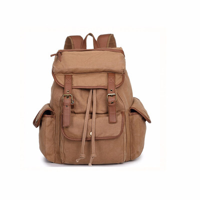 

Large Capacity Women Backpack Strings Canvas Backpacks Female Drawstring Laptop Backpack Travel Bags Army Green Daypack Woman
